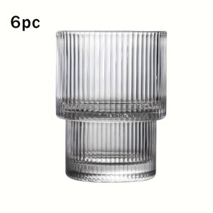 TEMU 1개/6개 스타일 커피 컵 유리 핸디 컵 여름 아이스 미국 라떼 드링킹 컵 300ml