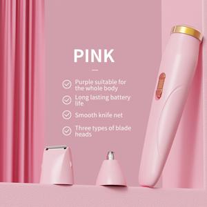 TEMU 멀티펑셔널 3-in-1 전기 여성용 면도기, 음부 트리머, USB 충전식 휴대용 전신 겨드랑이 다리 털 제거기, 남성용 코털 정리기 선물 - 아버지, 아빠, 할아버지, 아들에게