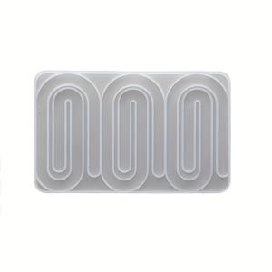 TEMU DIY 종이 클립 북마크 접착제 떨어뜨리는 몰드/종이클립 거울 실리콘 몰드 레진 주조 몰드