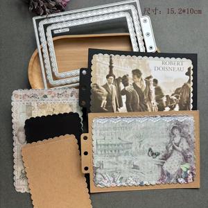 TEMU 스크랩북 앨범 카드 인사말 장식용 창의적인 수제 DIY 금속 커팅 다이 탄소강 몰드 엠보싱 커터