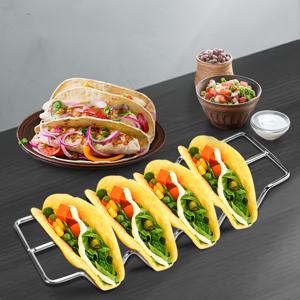 TEMU 멕시칸 V자형 타워 바삭바삭한 크리에이티브 커트러리 감자칩 토르티야 옥수수 케이크 홀더 스타일링 클립 레스토랑 이드 알-아드하 무바라크