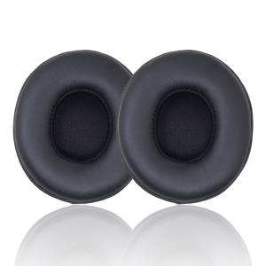 TEMU Beats Solo 2 & Solo 3 무선 온이어 헤드폰용 교체용 이어패드 쿠션, 부드러운 단백질 소재, 두께 추가