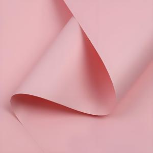 TEMU 100개 우아한 모노크롬 꽃다발 포장지 - 한국 스타일, 양면, 방수 시트, 다양한 색상 DIY 꽃 선물 및 공예용, 꽃 포장지