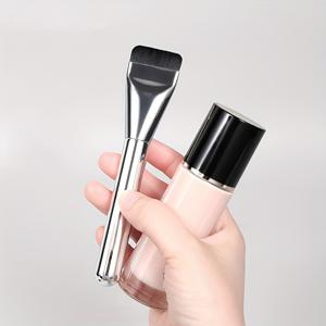 TEMU 프로페셔널 바디 로션 액상 브러시, 초박형 평면 헤드, BB 크림, 컨실러, 액상 바디 로션, 얼굴 마스크, 일상 가정 사용 또는 여성 여행용