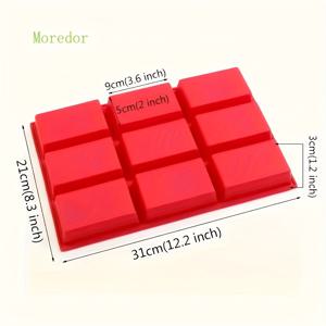 TEMU SHAON 실리콘 케이크 몰드, 9구멍, 3D 디자인, 고온 저항성, 다기능, 미니, 섬세한 디자인이 있는 슈가 아트, 빵, 설탕 뒤집기, 케이크 및 베이킹용