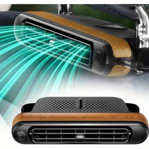 TEMU 1세트, 휴대용 차량 시트 팬 - 헤드레스트 및 등받이 지원을 위한 USB 전원 모드와 삼단 속도 냉각 기능, 디자인으로 차내 편안함 향상, 배터리 불필요, 운전자 및 승객에게 적합, 여름철과 더운 날씨에 이상적|차량용선풍기