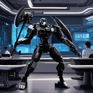 TEMU 블레이드 가드 워리어 멀티 조인트 인형, 포즈 가능한 DIY 모델 장난감, 변형 메카 인형, 창의적인 데스크탑 장식, 크리스마스, 할로윈, 생일 선물.