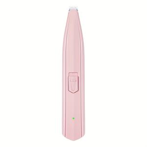TEMU 1pc 개 발가락 트리머, , 충전식 개 털 커터, 낮은 소음 전기 고양이 정밀 면도기, 눈, 얼굴, 귀, 발가락, 엉덩이용 소형 애완동물 털에 사용