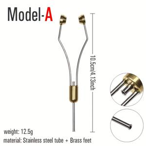 TEMU 1pc 플라이 묶는 도구, 표준 묶는 스레드 보빈 홀더, 낚시 플라이 루어 후크 매듭, DIY 낚시 도구
