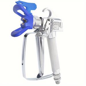 TEMU 3600 PSI 페인트 스프레이 건, 핸드 노즐 & 스위블 조인트 - 벽, 울타리, 자동차 및 보트용 빠른 엣지 스프레이어 - 내구성 있는 금속 구조, 보호 커버, 사용하기 쉬움, 다용도 표면 스프레이 | 인체공학적 핸들 디자인 | 정밀 페인트 제어
