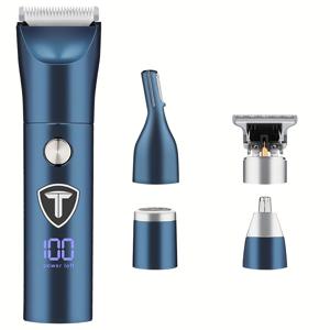 TEMU 전문가용 바디 트리머, 사타구미 및 몸매 정리기, 교체 가능한 세라믹 커터 헤드, USB 전동 면도기, 휴대용 바디 쉐이버 세트, 아버지의 날 선물