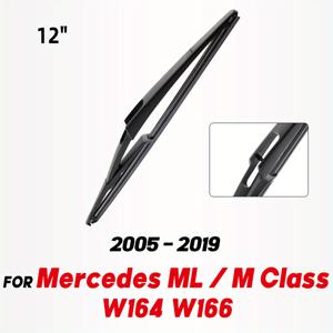 TEMU ML / M 클래스 W164 W166 2005-2019용 와이퍼 블레이드, 후면 윈도우 및 테일게이트 와이퍼 12인치