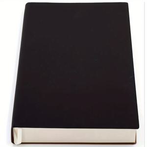 TEMU 대형 두꺼운 저널 노트북 4종 세트, 100gsm 빈 종이 400페이지, 소프트 가죽 커버 스케치북, 남녀 공용 드로잉 및 그림용 선물 추천 (블랙, 브라운, 그레이, 그린, 블루)|북커버