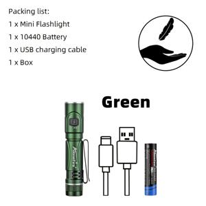 TEMU Alonefire 미니 하이 브라이트니스 USB 충전식 플래시 라이트 - 24g의 가벼운 알루미늄 합금 토치, 5단계 조절 가능한 빔, Type-C 충전, 캠핑, 하이킹, 여행 및 비상사태 사용에 적합, 하이킹 장비, 세련된 디자인, 내구성 있는 구조|후레쉬