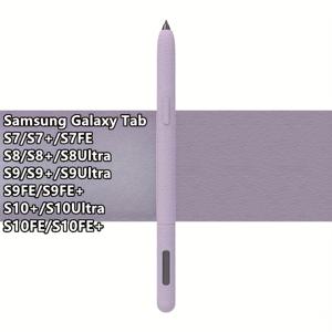 TEMU S6 Lite S7 FE S8 S9 S10 Ultra 태블릿용 케이스 - 부드러운 실리콘 충격 방지 커버, 접착성 백킹, 갤럭시 탭 터치스크린 및 펜을 위한 내구성 있는 보호, 펜슬 케이스와 호환 가능