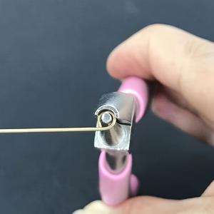 TEMU 내구성 있는 금속 보석 핀저 - DIY 공예, 정밀한 전선 굽기 및 형성, 보석 제작을 위한 필수적인 손 도구, 보석 제작 도구 | 세련된 금속 마감 | 내구성 있는 구조, 보석 핀저