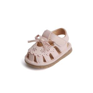 TEMU 여름용 아기 소녀용 샌들, 'Jiao Jiao Shoes'로 알려져 있으며 귀여운 부드러운 밑창을 특징으로 하고 있습니다. 작은 공주와 걸을 배우는 유아에게 완벽합니다.