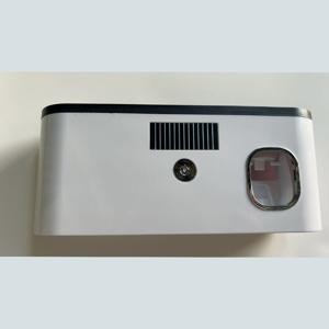 TEMU 벽걸이 USB 충전식 치실 홀더와 보관함 - 리튬 배터리, 자동 치약 분배기, 컵 홀더 - 욕실 정리에 이상적