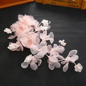 TEMU 꽃 장식 웨딩 헤드밴드, 진주, 초소프트 메쉬 소재, 커플 사진 및 의식용으로 완벽한, 웨딩 헤어 액세서리|꽃 헤드밴드|우아한 디자인, 웨딩 액세서리 브라이드용