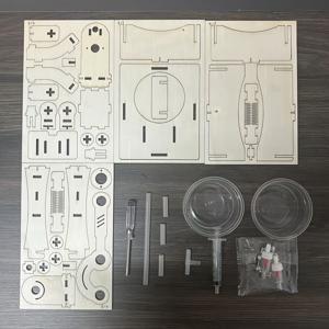 TEMU DIY 과학 실험 키트 - 수동 워터 펌프 및 웰 압력 프로젝트, 교육용 공예 재료와 함께 완비되어 있습니다.