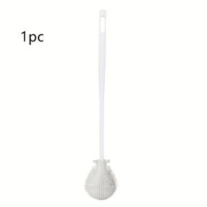 TEMU 1pc/2pcs 부드러운 실리콘 컵 브러시 - 긴 손잡이가 있는 재사용 가능한, 죽은 코너 없는 디자인으로 유리, 병, 블렌더 재료를 청소할 수 있습니다. 주방 청소 필수품, 유리 청소 브러시 | 에르고노믹한 손잡이 브러시 | 내구성 있는 플라스틱 브러시