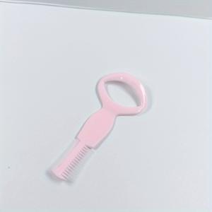 TEMU Eyelash Curler with Mascara Shield Guard - 핑크 ABS 플라스틱, 실리콘 브리스틀, 눈썹 애플리케이션을 완벽하게 하는 데 이상적, 눈썹 관리 도구 | 스타일리시 눈썹 커슬러 | 내구성 있는 메이크업 도구