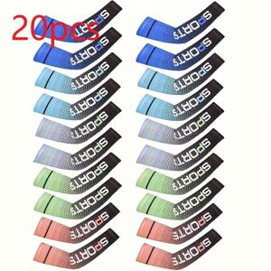 TEMU 20pcs 10 쌍 대형 화상 무제한 냉각 팔 슬리브, 통기성 있는 직물, 손 세척 가능 - 골프, 사이클링, 러닝, 운전 - 다섯 가지 색상으로 제공, 팀 빌딩 투어 및 선물에 이상적인 선택|팔토시|쿨토시