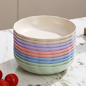 TEMU 5/10개, 쌓을 수 있는 스낵 트레이 세트 - 다용도, 전기 불필요 디저트, 과일 및 견과류 트레이 다양한 색상 - 홈, 크리스마스 및 새해 파티 용품