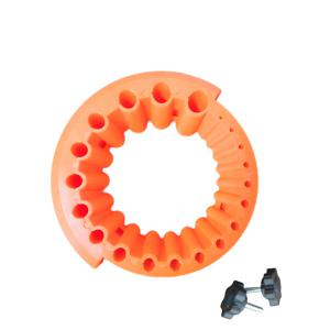TEMU 1pc/2pcs 고성능 드릴 비트 연삭기 및 그라인더 부착품 - 2-13mm 용량, 125mm 거대한 블레이드 각도 그라인더, 전기 드릴용, 내구성 있는 플라스틱 구조, 전기 필요 없음, 드릴 비트 연삭 및 그라인딩에 적합, 그라인더 전기 도구