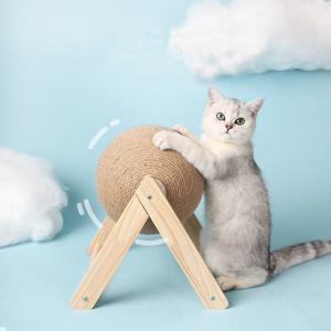 TEMU 시살 볼 고양이 발톱 보드 지루함 고양이 장난감 고양이 자체 하이 발톱 그라인더 노 스크랩 수직 내마모성 고양이 발톱 보드, 배터리 없음