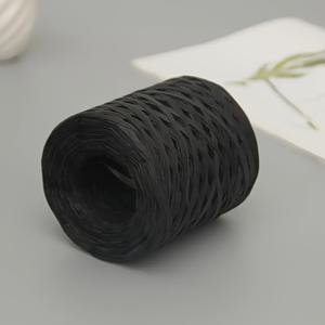 TEMU 1롤 7874.02인치 폭 컬러풀 라피아 종이 끈 - 내추럴 베이지/화이트//레드/버건디, DIY 선물 포장용 고품질 생분해성 공예 리본, 꽃 장식 및 바구니 직조 & 공예, 손으로 만든 느낌의 화려한 공예 재료