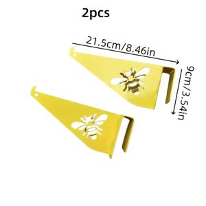 TEMU 2pcs 스테인레스 스틸 벌집 점검 도구 세트, 초보자를 위한 비틀리프 지원 키트, 벌꿀 채취 도구, 벌통 관리 도구, 양봉 장비, 양봉 도구, 양봉 용품 (2pcs)