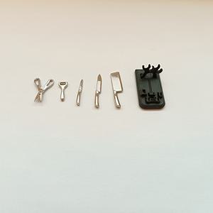 TEMU 1/12 스케일 합금 미니 주방 도구 랙, 현실적인 미니어처 디스플레이, 단순한 장식, 기능 없음, ZGKOH 제작, 인형집 장식, 인형집 애호가 18세 이상
