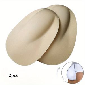 TEMU 2pcs 남성 수영복, 3D 높이된 스폰지 컵, 두꺼운 크로치 보호 패드, 가벼운, 통기성 폴리에스터, 비투명, 피부 친화적인 수영복, 해변 및 수영장용