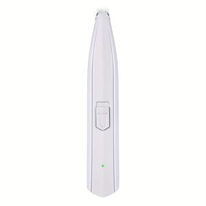 TEMU 1pc 개 발가락 트리머, , 충전식 개 털 커터, 낮은 소음 전기 고양이 정밀 면도기, 눈, 얼굴, 귀, 발가락, 엉덩이용 소형 애완동물 털에 사용