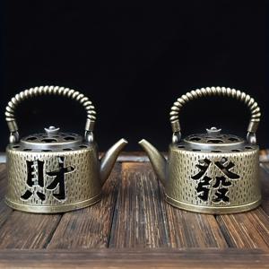 TEMU 미니 머니 포트 향로 2개 세트, 명상 및 요가용 럭키 참 아로마테라피 홀더, 에센셜 오일에 적합한 공기 정화 예술 선물 화병 장식, 아버지의 날 또는 어머니의 날을 위한 데스크탑 장식