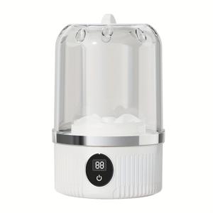 TEMU PEANCERKA1L 휴대용 미니 세탁기, 소형 자동 컵세탁기, 2가지 모드 선택 가능, USB 충전, 조용한 작동, 속옷·브라·양말에 적합, 여행 및 캠핑용, 기숙사 학생용 세탁기, 속옷 세탁기, 선물로 추천