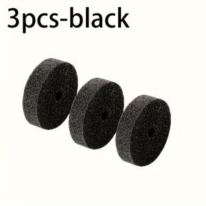 TEMU 연마 및 폴리싱 제품 3pcs/세트, 소형 연마기용 폴리싱 휠 세트 - 전동 드릴, 칼 갈이, 녹 제거, 홈 DIY에 적합한 연마 및 광택 도구