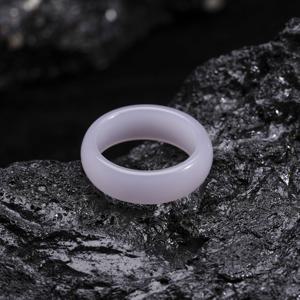 TEMU 여성 및 남성용 바이올렛 컬러 링 1개, 약혼 반지, 결혼 파티 선물, 폭 7.5mm