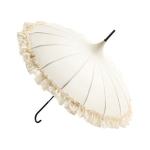 TEMU 16-Bone Ruffled Edge Princess 우산 - 태양 보호, 우아한 파란색과 검은색 리플링 트림, 유럽 LOLITA 스타일, 수동 오픈, 비 또는 태양이 있는 날에 이상적, 비 우산, LOLITA 패션 액세서리, 장식 우산, 내구성 있는 천장