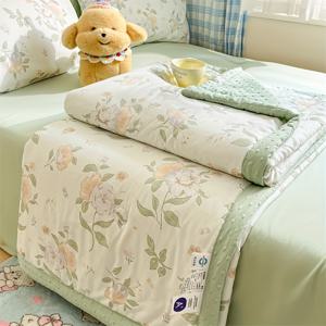 TEMU 에어컨 퀼트 - 두두 여름 시원한 담요, 세탁기 사용 가능, 사계절용, 가벼운 통기성 액티브 프린트 침구 세트 (침실/게스트룸/사무실/거실/소파/싱글/더블 여행 캠핑용)|쇼파|소파|쇼파침대