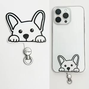 TEMU 1/3/5pcs 귀여운 만화 판다/고양이/강아지 잃어버리지 않는 끈 스페이서 360° 회전 탄소 섬유 나일론 휴대폰 끈 스페이서 - 초박형, 내구성, 분리 가능한 고무 링 클립 휴대폰 케이스 액세서리용 매달린 코드