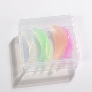 TEMU 래쉬리프트 실리콘 속눈썹 리프트 퍼름 패드 키트 4쌍 세트 - 더 긴, 풍성한 속눈썹을 위한 아이 컬러 로드 도구