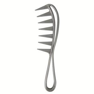 TEMU 원팩 피쉬본 빗, 오일 헤드 홀로우 콤브, 앞머리 스타일링용 특수 빗, 다양한 색상 선택 가능