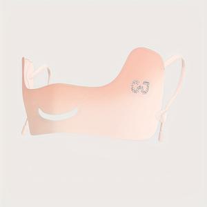 TEMU 여성용 아이스 슬리키 나일론 마스크 - 바람에 방지, 탄력, 통기성 있는 얼굴 스카프, 여행, 사이클링 및 야외 활동용, 귀여운 만화 디자인, 완벽한 어머니의 날 선물, 사이클링 얼굴 마스크 | 만화 디자인 마스크 | 텍스처 마스크|마스크|스카프|KF94마스크