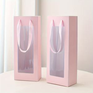 TEMU 10개 우아한 꽃무늬 토트백 - 어머니날, 크리스마스 및 특별한 날에 완벽 - 튼튼한 종이 선물 포장