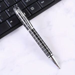 TEMU 1개 고급 비즈니스 금속 볼펜 전문 호텔 선물 쓰기 서명 펜