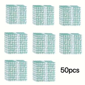 TEMU 50/100pcs 보이지 않는 다리 올리기 및 엉덩이 보강 스티커 - 냄새 없는 플라스틱 미용 접착제, 일상 착용에 적합, 여행 액세서리, 안전하고 편안한 다리 형상 보정 스티커, 더 슬림한 외모를 위한
