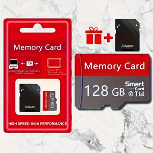 TEMU 1개 고속 SDXC/SDHC 메모리 카드 128GB 512MB 128MB 32GB 128GB 클래스 10 미니 플래시 드라이브 UHS-I 어댑터 포함 - 미래지향적 디자인, 카메라·휴대폰·태블릿·노트북·게임기·차량용 오디오에 적합한 신뢰성 데이터 저장, 다재다능한 호환성, 세련된 디지털 액세서리|게임|태블릿
