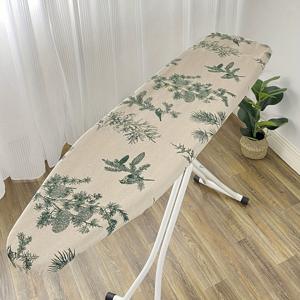 TEMU 1pc 표준 크기 다리미 보드, 15.02x54.0 인치, 엣지 보호 및 다리미 보지 커버, 파란색과 흰색 꽃 무늬, 다리미 보드 천 세트용, 보드 포함 없음